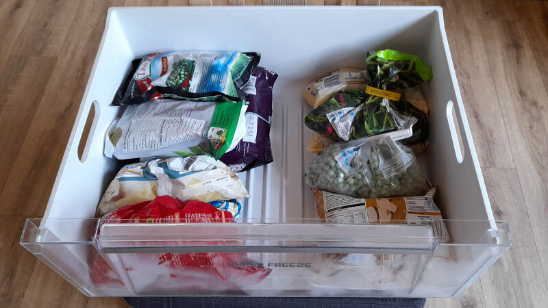 Hotpoint freezer drawer