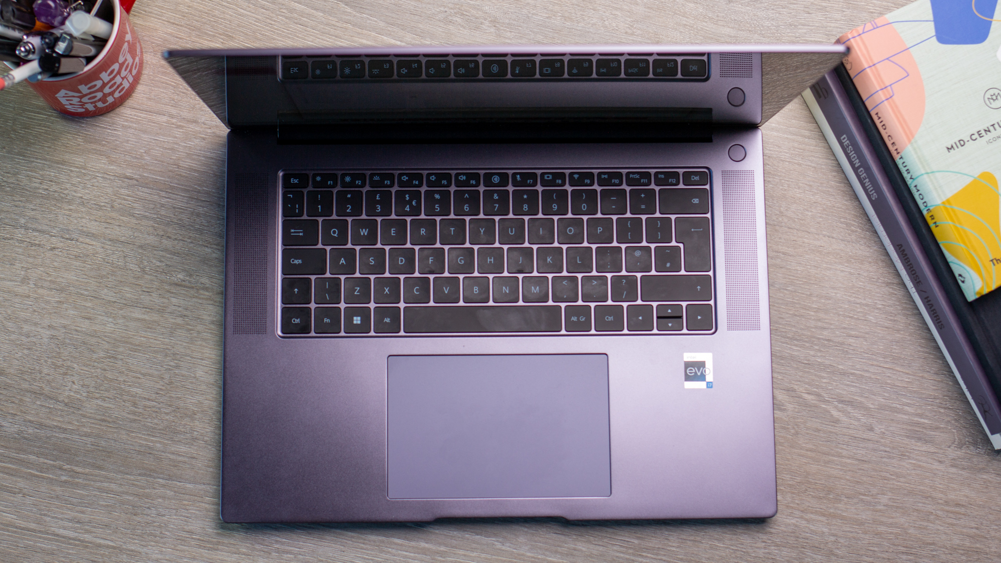 Huawei MateBook 16s Tastatur von oben