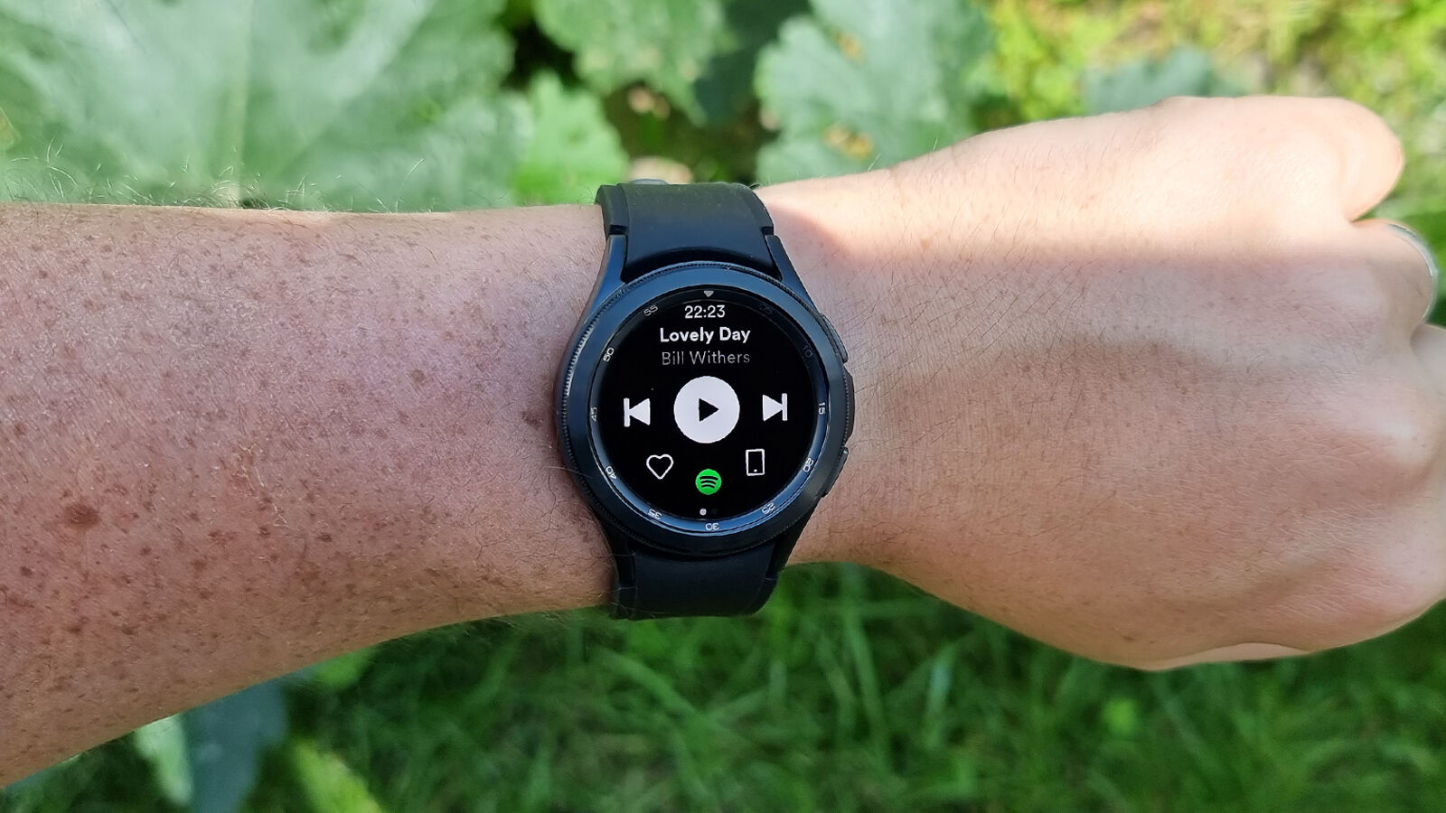 Samsung Galaxy Watch 4 Clásico Spotify