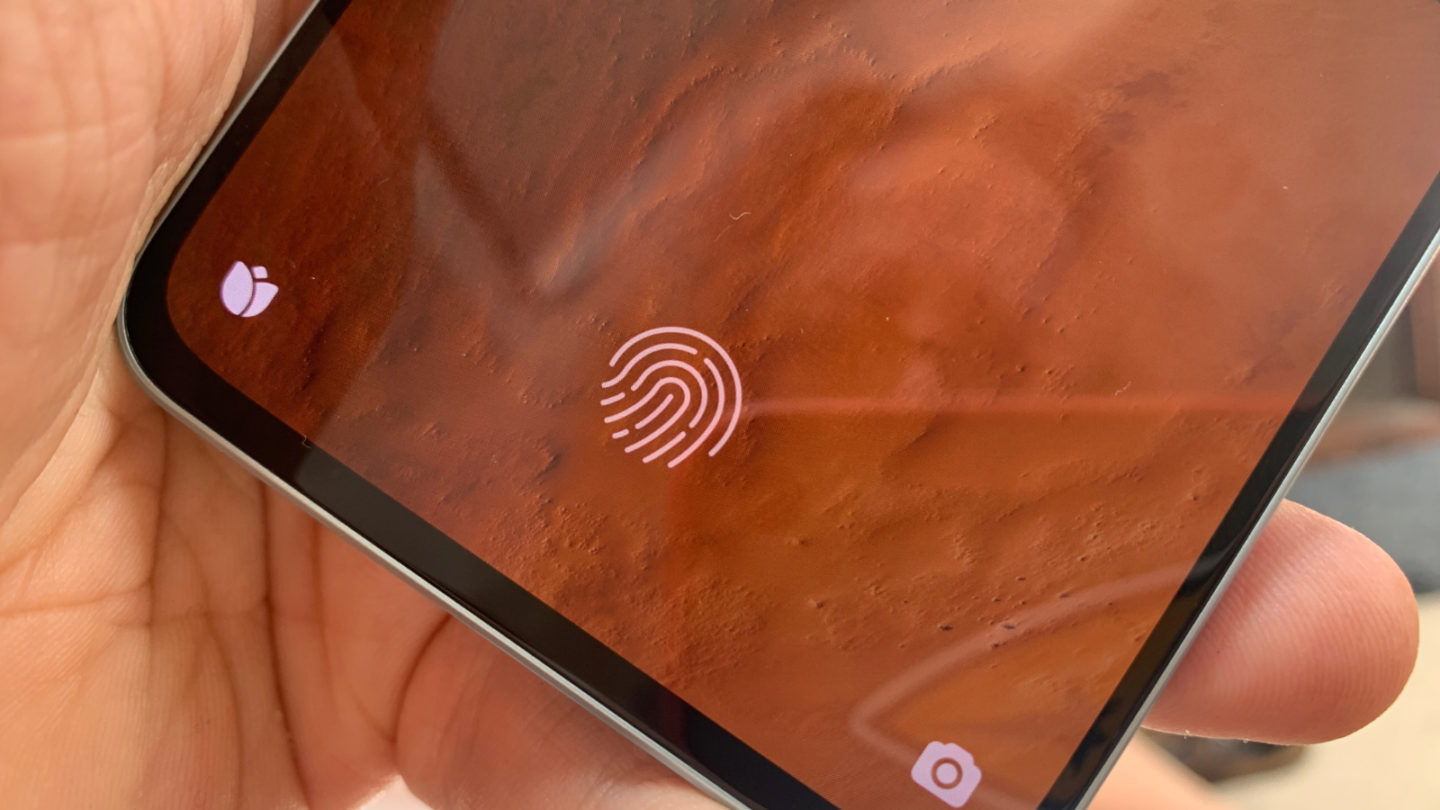 Датчик отпечатков пальцев на дисплее для Xiaomi 12 Lite